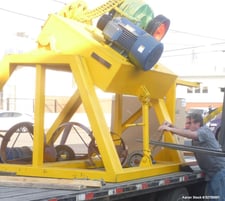 Dovin, Pelletizing Drum, 132" diameter Drum, 24" side walls, 3/4" plate steel bottom & sides, 37 kW, 9 RPM