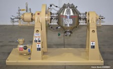 Paul O Abbe #RCVD-12, Rota-Cone Vacuum Dryer, Stainless Steel, 0.61 cu.ft. total, 0.4 cu.ft. operating, 12"