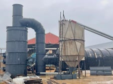 125" x 384" Heil, Wood Chip Dryer Separation System, 8 tons/hr. Production, 24 MBTU burner, 200 HP