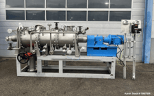 AVA-Holland #HTK-200, Rotary Vacuum Paddle Dryer, 156.66 liter work capacity, 235 liter total capacity, 45