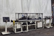 1-1/4" Bertollette #415, tube straightener and cut-off, push button pedestal ctrl, hyd power unit