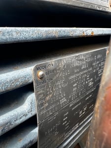 400 HP 3570 RPM Nidec, Frame 449TS, TEFC, 332 A, 460 Volts (2 Available)