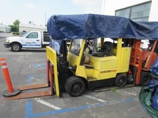 10000 lb. Hyster #S100XM-BCS, Forklift truck