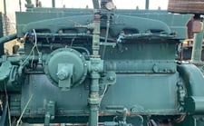 Caterpillar #G342, Natural gas engine core, missing parts