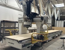 Onsrud #F408G24, 5-Axis Pro Series CNC router, Fanuc 31i-B5, HSK-63F, 24 HP, 24000 RPM, 2022