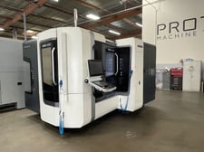 DMG, Mori #NHX-4000, CNC horizontal machining center, 60 automatic tool changer, 22" X, 22" Y, 26" Z, 15000