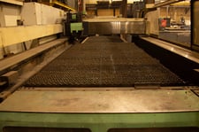 Mazak #HyperGear-510, CO2 Laser, 4000 Watt, 5 x 10 Table, 120.9" X, 60.8" Y, 3.9" Z, 2005
