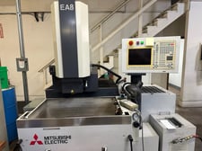 Mitsubishi #EA8M, Sinker Electrical Discharge Machine, 11.8" X, 9.8" Y, 9.8" Z, Mitsubishi Control, chiller