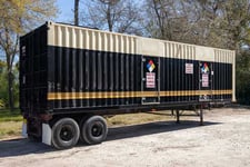 1000 KW Kohler #1000REODDN, generator, enclosure mounted on trailer, 850 hours, #091603