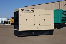 600 KW Generac #SD0600, diesel generator, enclosed, 277/480 Volts, 275 hours, 2008, #091566