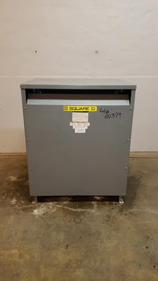 250 KVA 400Y/231 Primary, 240 Secondary, Square D, transformer, dry type