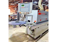 Holz-Her #1321-Sprint, edgebander w/ pre-mill & corner rounding, 2005