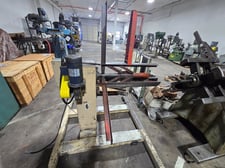 1500 lb. Press Room Equipment #PR-241500-DCM, coil dispenser