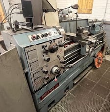 18"/26" x 60" Kerrey, 20-1500 RPM, Camlock, 2" HIS, I/M, 3-Jaw Chk, 19.5" F.P., Aloris, Steady Rest, digital