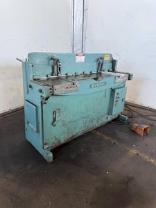 16 gauge x 4' Wysong #H52, hydraulic shear