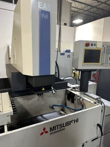 Mitsubishi #EA8, Sinker Electrical Discharge Machine, 11.8" X, 9.8" Y, 9.8" Z, 19.69" x 13.78" table, tool
