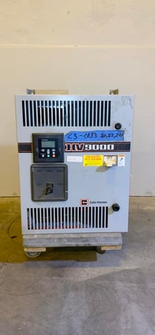Cutler Hammer, HV9000 VFD, 480 Volts, HV9F75BGVSM0B00I3
