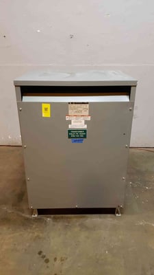 225 KVA 480 Primary, 208/120 Secondary, Square D, Sorgel 225T3H, dry type transformer