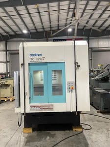 Brother #TC-32BN/QT, CNC vertical machining center, 24 automatic tool changer, 21.7" X, 15.7" Y, 16.3" Z