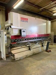 240 Ton, Fab-Line/Baykal #APHS41240, hydraulic, 10.2" stroke, 29.5 HP, pendant mounted CNC Control, 2 Axis