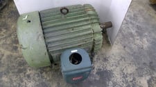 75 HP 1800 RPM Baldor M4316T, Frame 365T, TEFC, 4P, electrically OK, 230/460 Volts