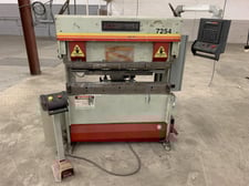 25 Ton, Accurpress #7254, press brake, 4.3'OA, 6" stroke, 230 V., 1998