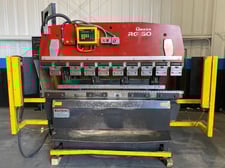 50 Ton, Amada #RG-50, CNC press brake, 6.8' OA, 59.9" between housing, 3.94" stroke, 10.67" Shut Height