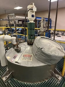 1000 gallon KE Fabricating, 316L Stainless Steel reactor, 2014, S47212