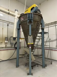 17 cu.ft. Nauta Stainless Steel conical screw mixer, multi-zone dimple jacket, S47207