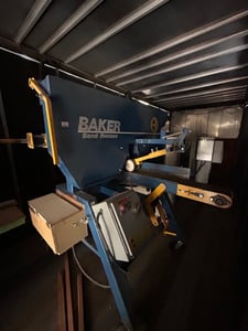 Baker #BBR-O, Single Head Resaw, 12" capacity, 25 HP, 460 V., 1993
