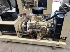 55 KW Kohler #50RZ282, Natural Gas/LP Generator, 3 phase, 69 KVA, 1800 RPM, 778 hours