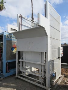 Genius Ribaltatore #61000119, front tipper for boxes, 500 KG capacity, 2011