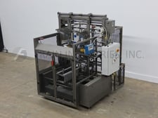 SWF #1T6K, tray former hot melt glue, 16" tray magazine, vacuum pick off station, friction blank wheel feed
