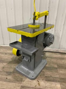 1" x 8" Davis #F, keyseater, 4" stroke, 18" x30" table, cutters & bushing tooling, 1 HP