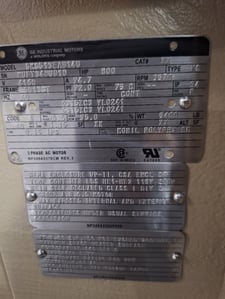 800 HP 3600 RPM General Electric, Frame 5012/13ST, weather protected enclosure type 2, VFD Duty, Ball