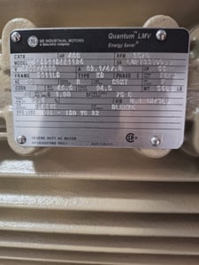 400 HP 3600 RPM General Electric, Frame 5010/11LS, TEFC, CU rotor, Sleeve, VFD Duty, 2300/4160 Volts, new 2