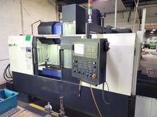 Hwacheon #Vesta-1050B, vertical machining center, Fanuc 0iMF, 30 automatic tool changer, 8000 RPM, Cat 40
