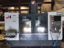 Haas #VF-4, 4-Axis CNC vertical machining center, 50" X, 20" Y, 25" Z, 8100 RPM, 20 automatic tool changer