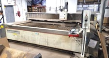 Mitsubishi #MWX4-612, CNC waterjet, 6' x 12', 60 HP, 90000 psi, 2012