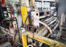 30" x .125" Perfecto #RS20-30B, coil reel with coil car, 20000 lb., Perfecto Servo feedline