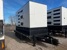 500 KW Hipower #HRVW625, trailer mounted generator, Tier 4F, sound attenuated enclosure, 120/208 Volts -