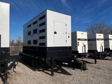 500 KW Hipower #HRVW625, trailer mounted generator, Tier 4F, sound attenuated enclosure, 120/208- 277/480