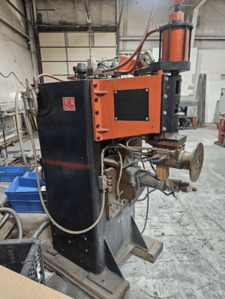 150 KVA Janda #S2.24, seam welder, 150 KW, 480 V., 32000 amps, 68°F water temp