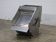 36" Lyco, stationary-screen dewatering separator, up to 375 GPM, 5" OD/4" ID I-Line style product feed, 5"