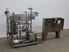 APV #SR2-R-14, pasteurizing system with a 30 gallon, Stainless Steel, tank & heat exchange system, 25-1/2"