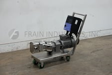 5-50 GPM @ 500 psi, Unibloc #PD400, positive displacement pump with 316 Stainless Steel contact parts