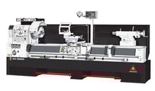 30" x 120" Sunmaster #CH30120, engine lathe, 21.5" swing over cross slide, 3-jaw 12" chuck, Newall digital