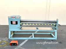 6' x 16 gauge New Dimension #MP.6.059, Power Roll Plate Roller,
