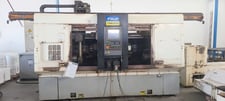 Fuji #TNW-35TR, 3-Axis twin spindle live tool lathe w/gantry loader, 7" chuck, Fanuc 310i-A, 2007