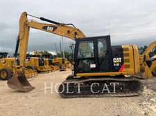 Caterpillar 313FL, Crawler Excavator, 1789 hours, S/N: DJE00177, 2016